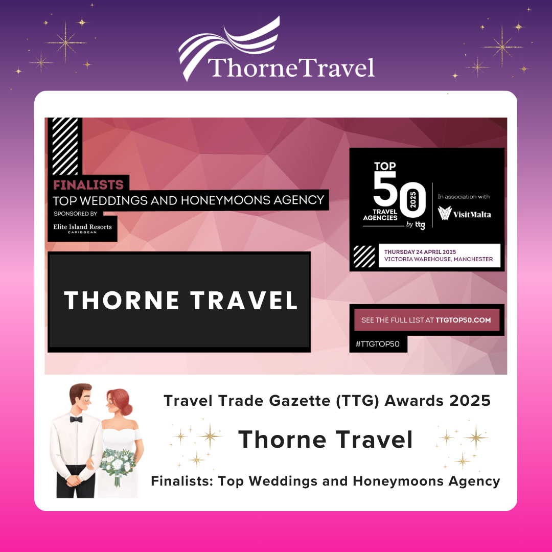 Thorne Travel Top Weddings and Honeymoons Agency